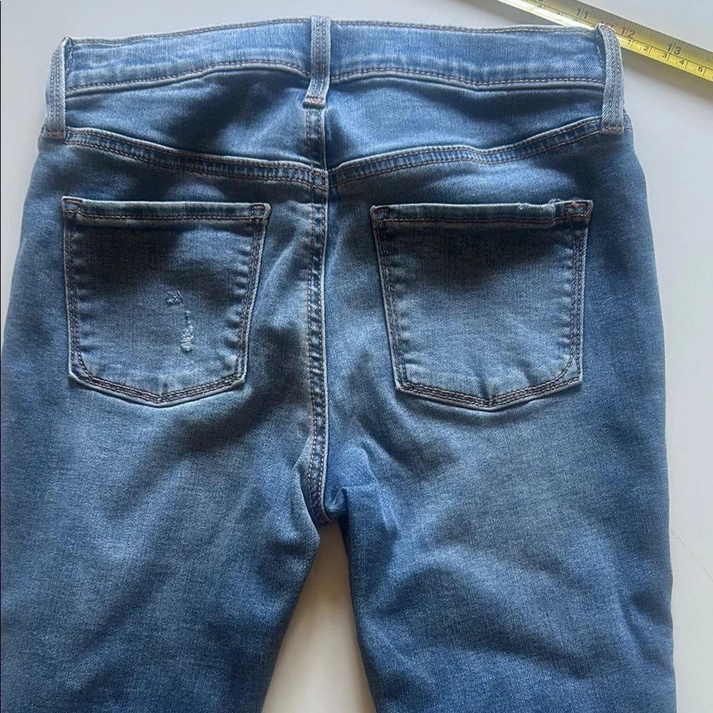 Old Navy Girls’ Distressed Blue Skinny Jeans